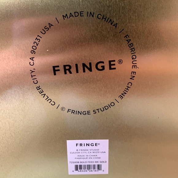 FEED ME XL Fringe Pet Food Storage Tin With Lid - Picture 10 of 15